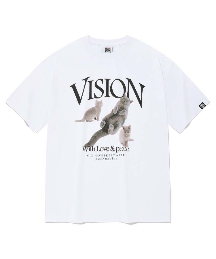 VSW Kitties T-Shirt 2 White