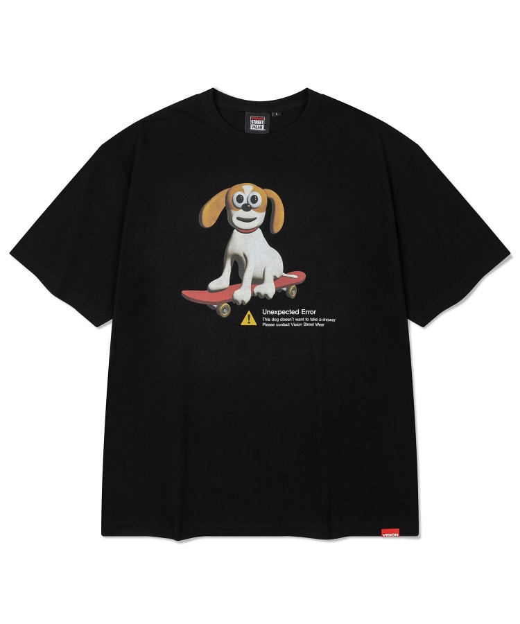 VSW 3D Puppy T-Shirts Black