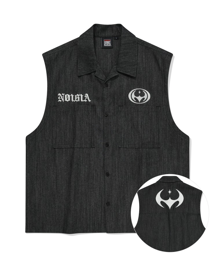 VSW Evil Denim Woven Shirt Black