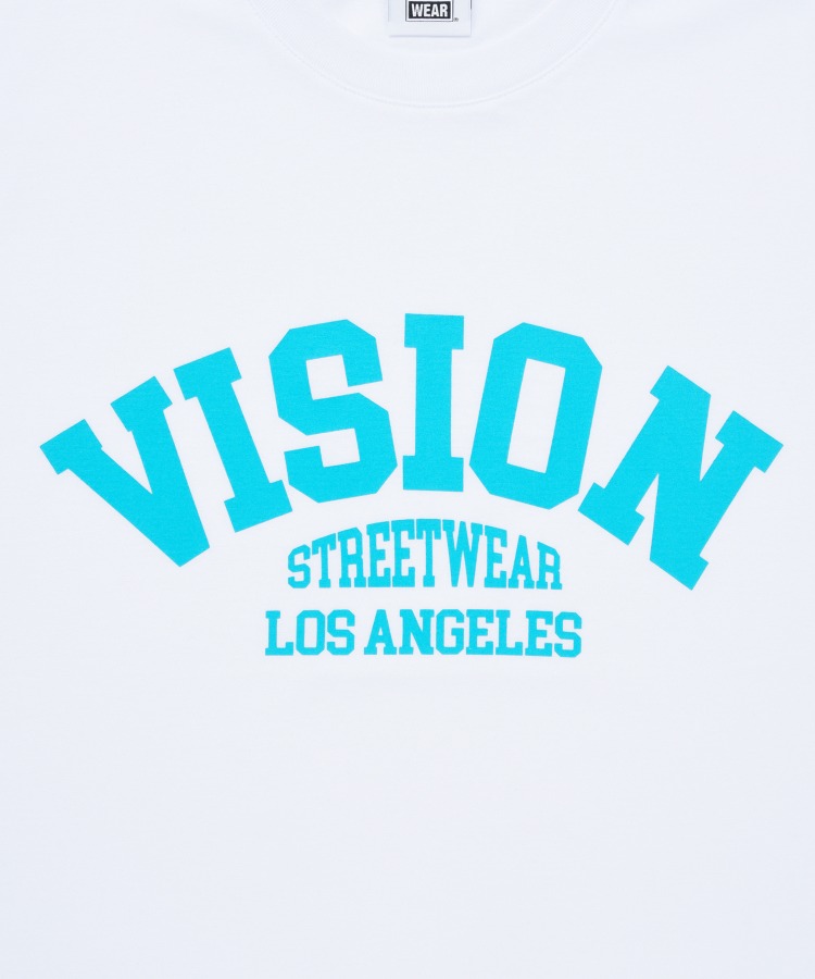 VSW Arch Logo T-Shirts Neon Blue